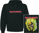 mikina s kapucí a zipem Iron Maiden - Killer Eddie