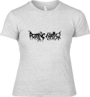 šedivé dámské triko Rotting Christ