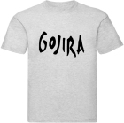 šedivé pánské triko Gojira