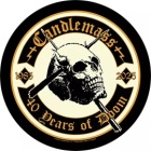 placka, odznak Candlemass - 40 Years of Doom