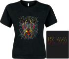 dámské triko Kiss - Spider Logo