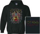 mikina s kapucí Kiss - Spider Logo