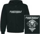 mikina s kapucí a zipem Powerwolf - Metal Is Religion logo