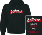 mikina s kapucí a zipem Destruction - 666% Born To Thrash