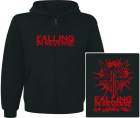 mikina s kapucí a zipem Falling In Reverse