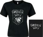 dámské triko Green Day - heart shaped hand grenade