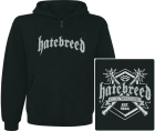 mikina s kapucí a zipem Hatebreed - Born To Bleed est. 1994
