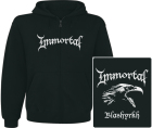 mikina s kapucí a zipem Immortal - Blashyrkh