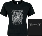 dámské triko Megadeth - Vic Rattlehead demonic version