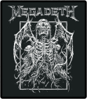 nášivka na záda, zádovka Megadeth - Vic Rattlehead demonic version