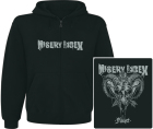 mikina s kapucí a zipem Misery Index - Faust