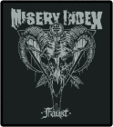 nášivka na záda, zádovka Misery Index - Faust