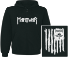 mikina s kapucí a zipem Manowar - USA