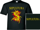 triko Sepultura - yellow logo