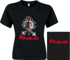 dámské triko Rancid - skull and sword