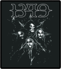 nášivka na záda, zádovka 1349 - Corpse Paint Portrait And Logo