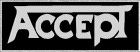 nášivka nápis Accept