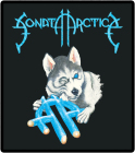 nášivka na záda, zádovka Sonata Arctica - Wolf biting logo