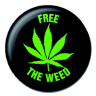 placka / button Free The Weed
