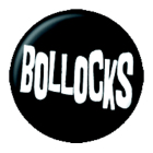 placka / button Bollocks