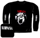 pánské triko s dlouhým rukávem Nirvana