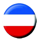 placka / button Srbsko