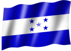 vlajka Honduras .