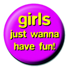 placka / button Girls