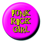 placka / button Punk Rock Girl