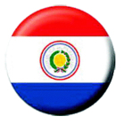 placka / button Paraguay