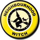 placka / button Neighbourhood Witch