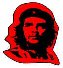 nášivka Che Guevara - red