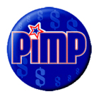 placka / button Pimp