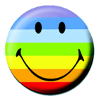 placka / button Smile