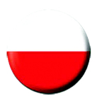 placka / button Polsko