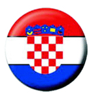 placka / button Chorvatsko