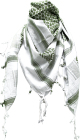 šátek palestina - arafat - Zelenobílý