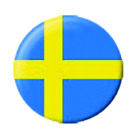 placka / button Švédsko