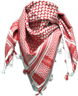 šátek palestina - arafat - červený