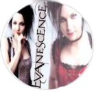 placka / button Evanescence