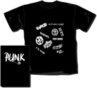 triko punk rock - 205g/m2